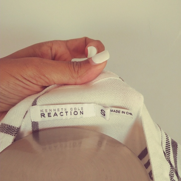 Kenneth Cole Reaction Stripe Shirt - Picture 3 of 4